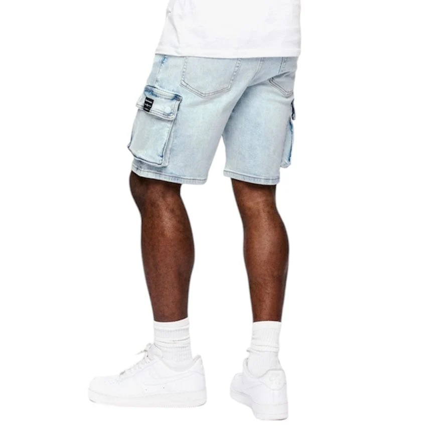 Anom Zepher Denim Short (Ice Blue) ANM192SH - Image 4