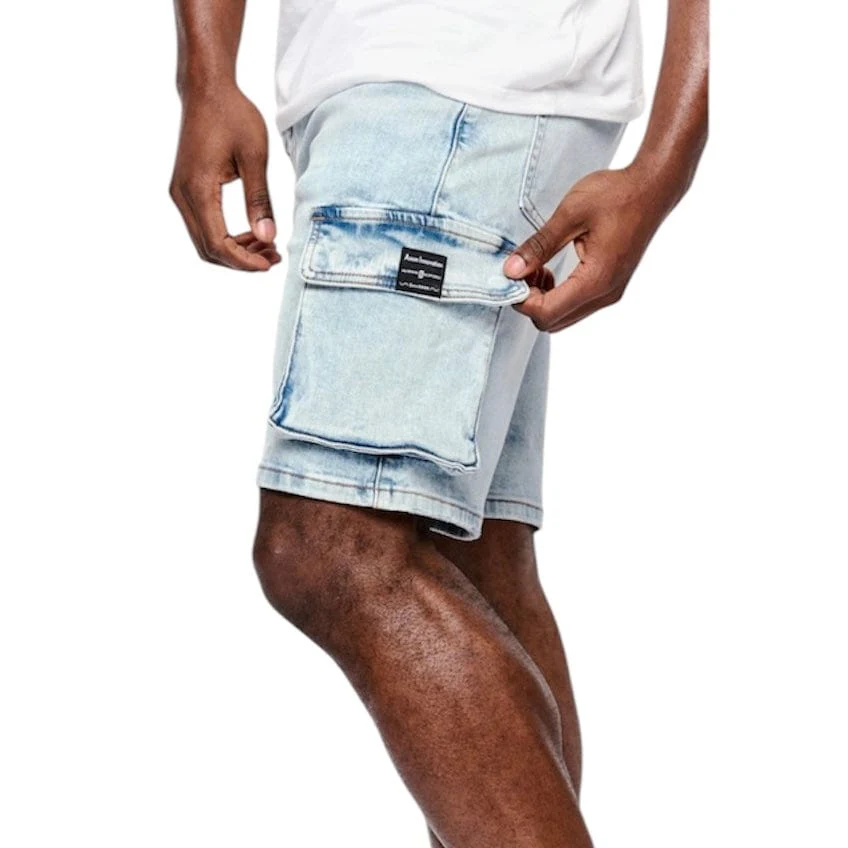 Anom Zepher Denim Short (Ice Blue) ANM192SH - Image 5