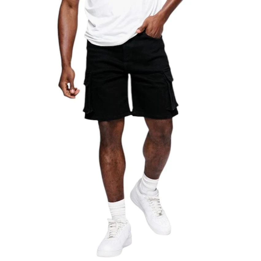 Anom Zepher Denim Short (Jet Black) ANM192SH - Image 2