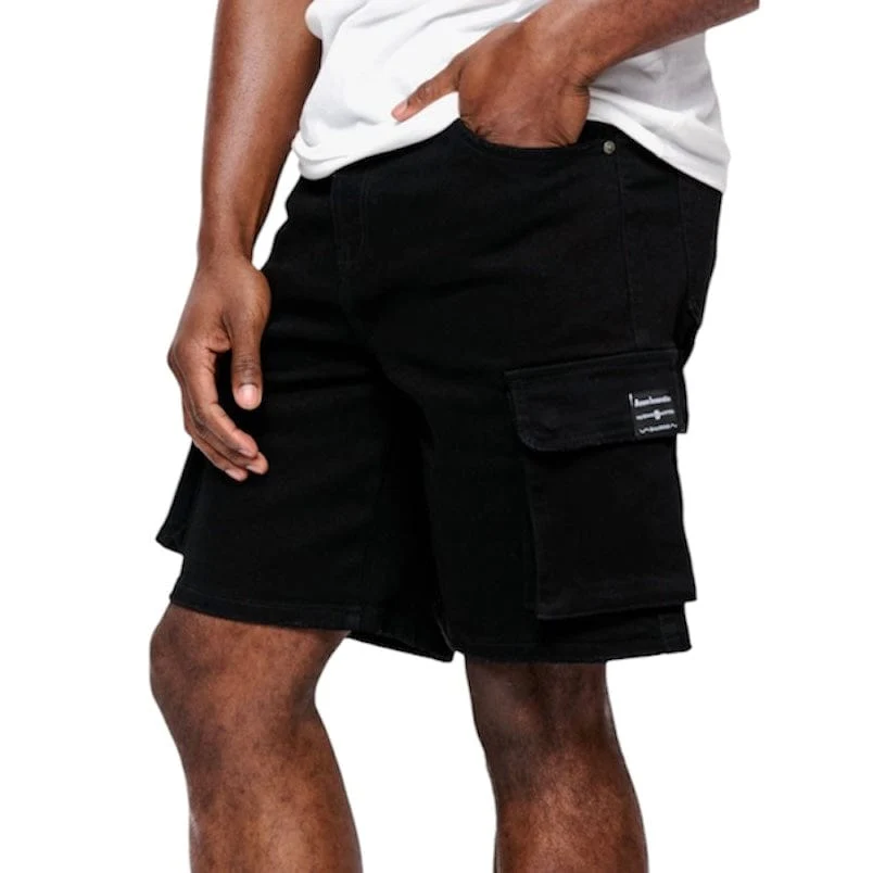 Anom Zepher Denim Short (Jet Black) ANM192SH - Image 5