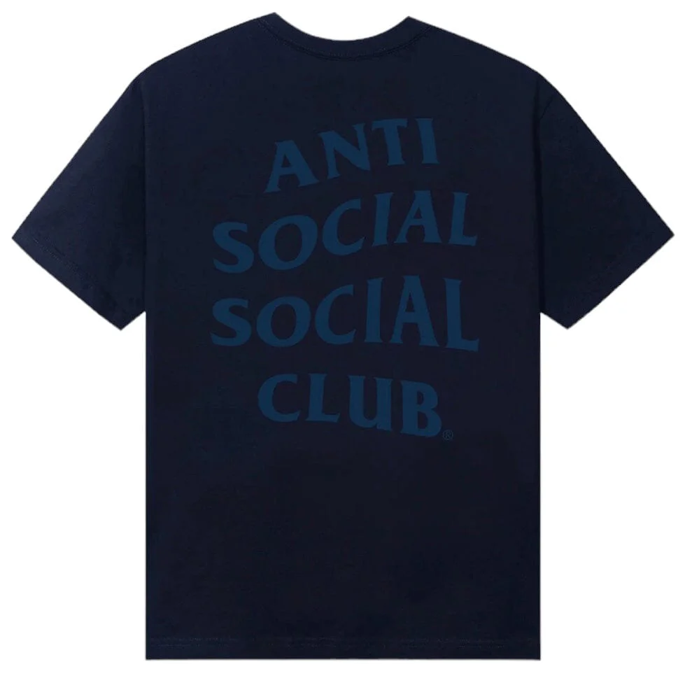Anti Social Social Club Analogous Tee (Navy) - Image 2