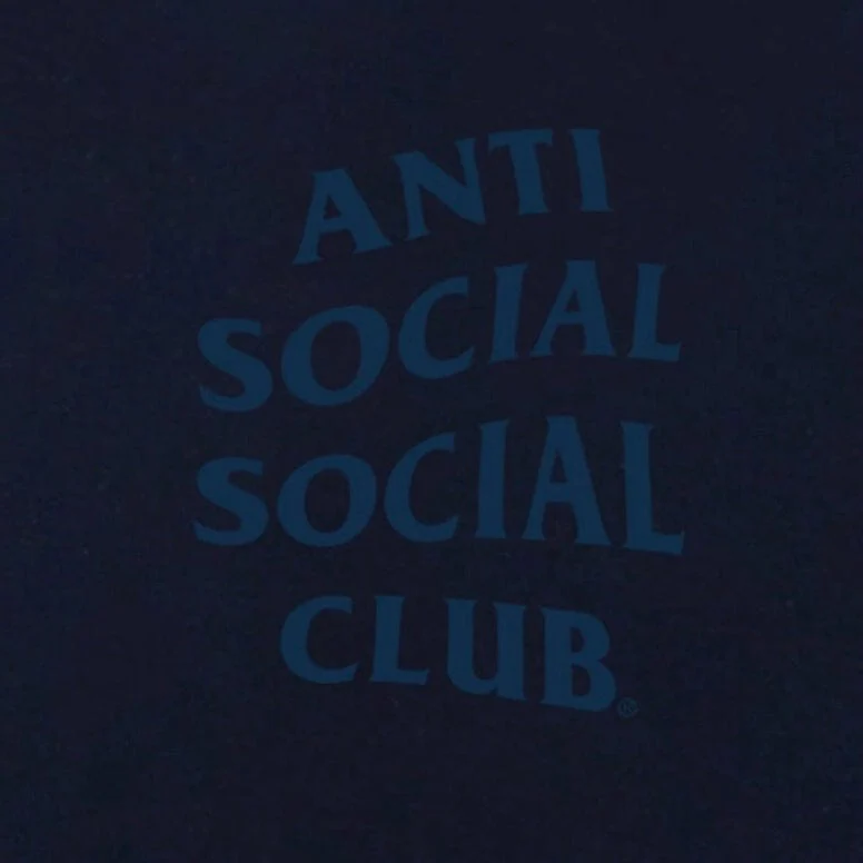 Anti Social Social Club Analogous Tee (Navy) - Image 3