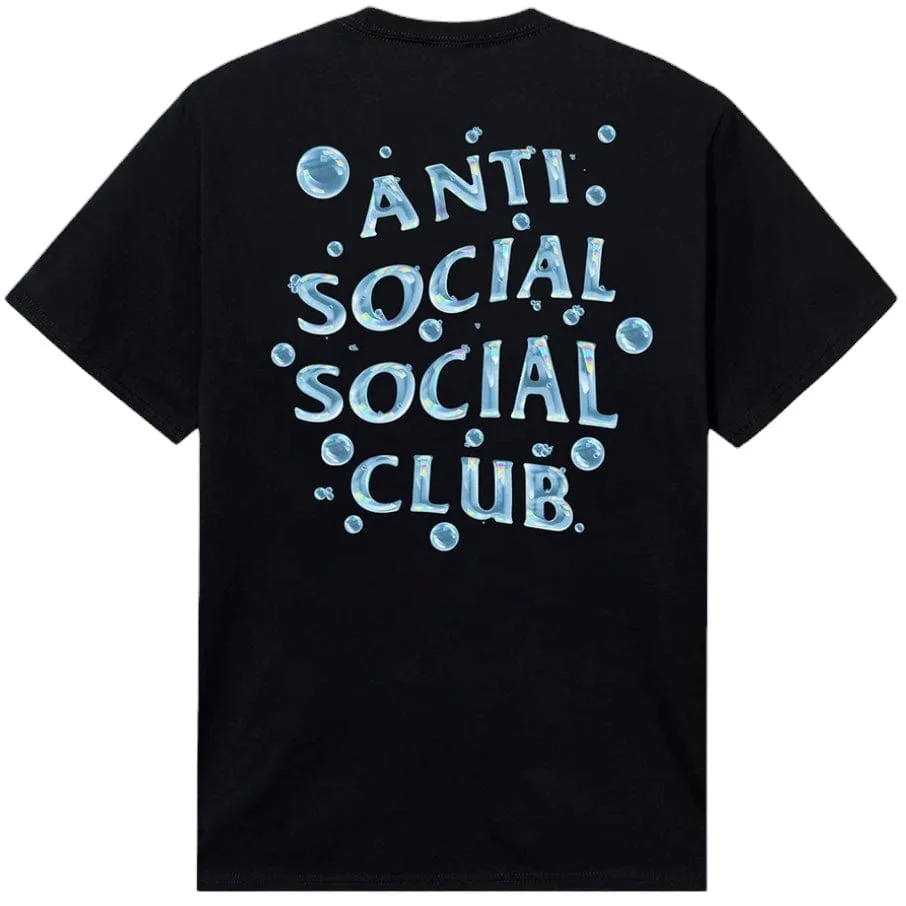 Anti Social Social Club Bubble Logo Tee (Black) - Image 2