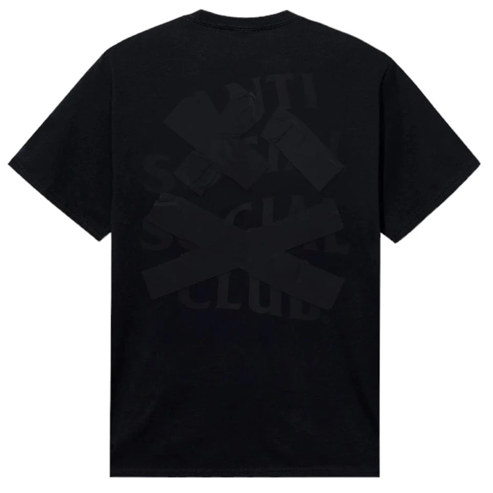 Anti Social Social Club Cancelled Tee (Tonal Black) - Image 2