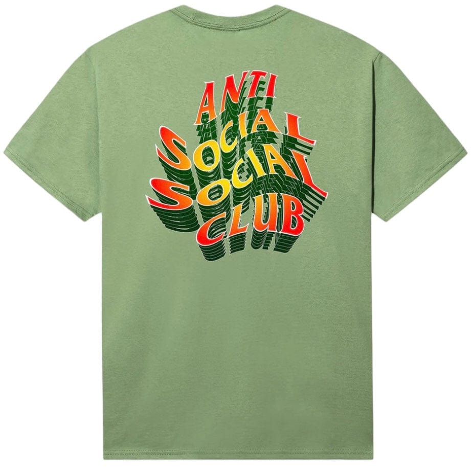 Anti Social Social Club Fever Is Rising Tee (Dill Green) - Image 2