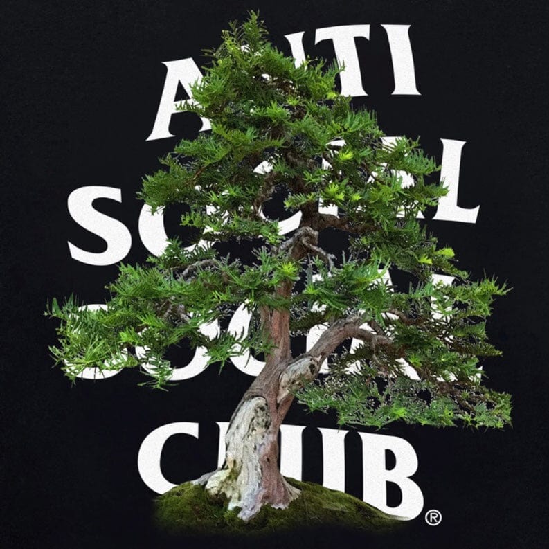 Anti Social Social Club Formal Upright Tee (Black) - Image 4