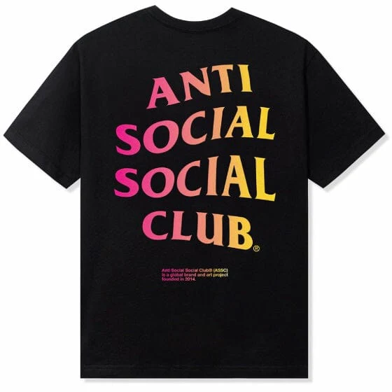 Anti Social Social Club Indoglo Tee (Black) - Image 2