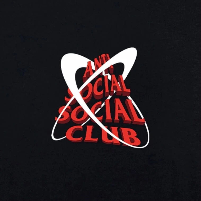 Anti Social Social Club Just Kidding Tee (Black) - Image 3
