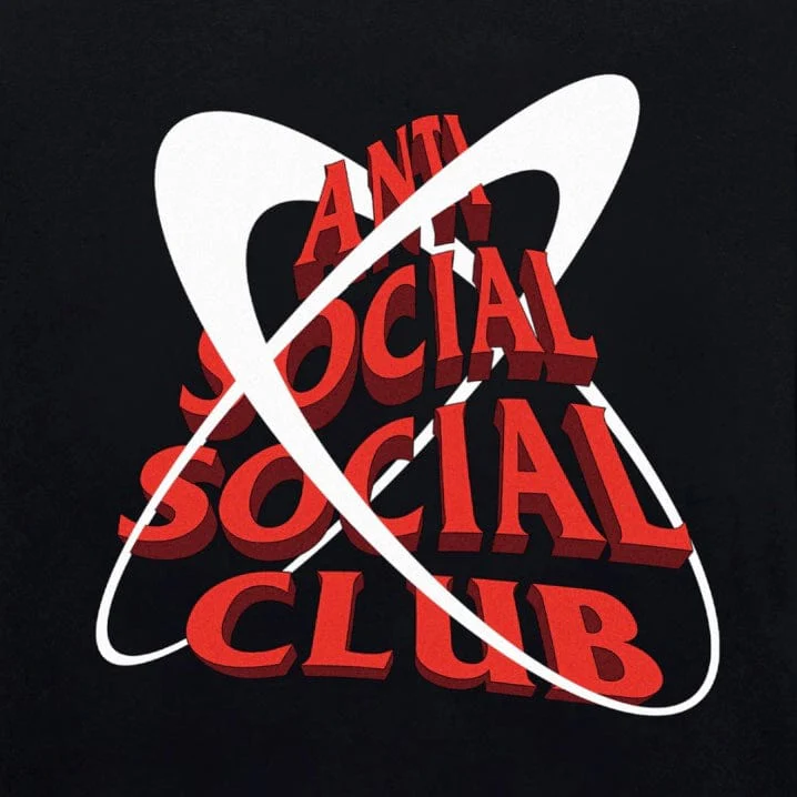 Anti Social Social Club Just Kidding Tee (Black) - Image 4