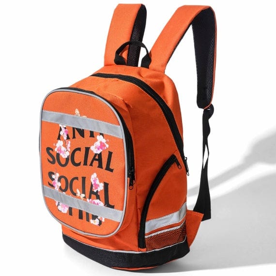 Anti Social Social Club Kkoch 3m High Vis Backpack (Orange) - Image 3