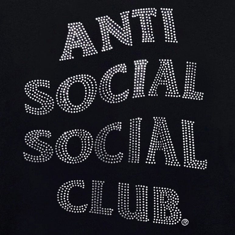 Anti Social Social Club Mind Games Nailhead Prem Heavyweight Tee (Black) - Image 4