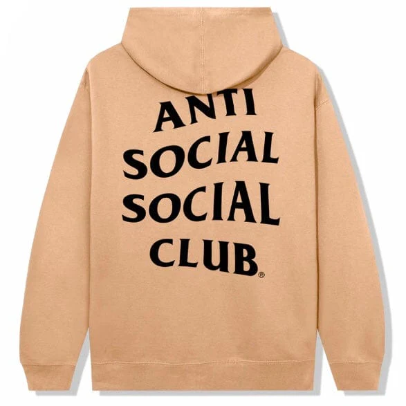 Anti Social Social Club Mind Games Zip-Up Hoodie (Sandstone) - Image 2