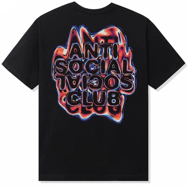 Anti Social Social Club Oil Spill Tee (Black) - Image 2