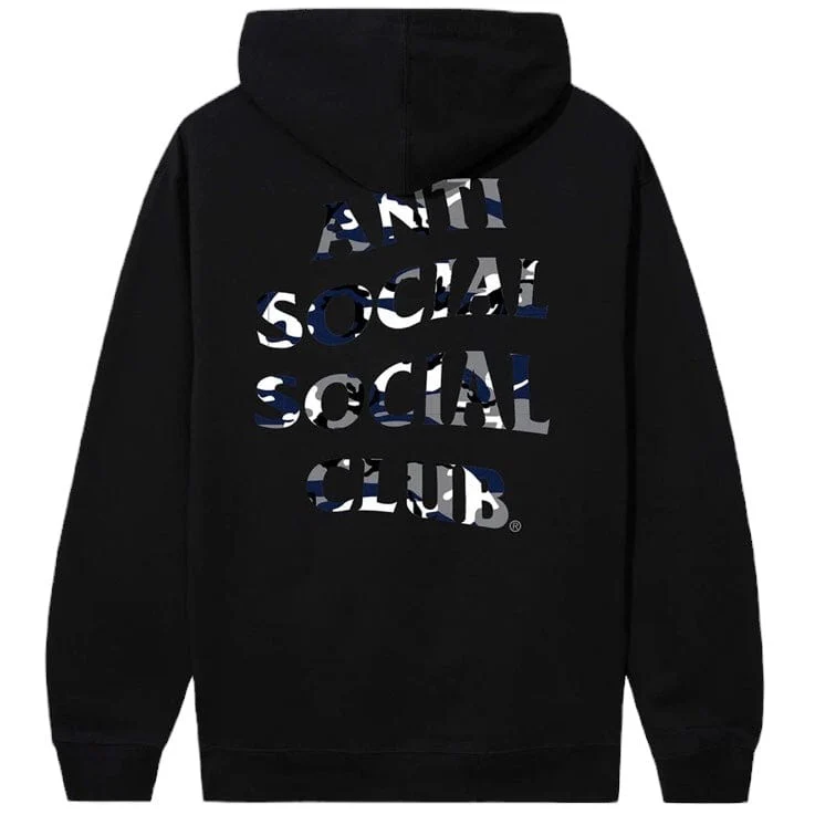 Anti Social Social Club Pay No Attention Hoodie (Black) - Image 2