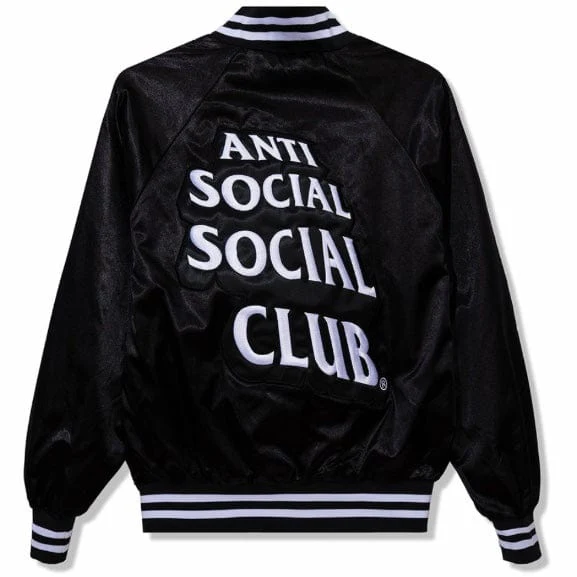 Anti Social Social Club Souvenir Jacket (Black) - Image 2