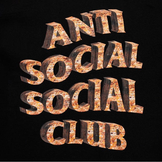 Anti Social Social Club White Picket Fence Tee (Black) - Image 4
