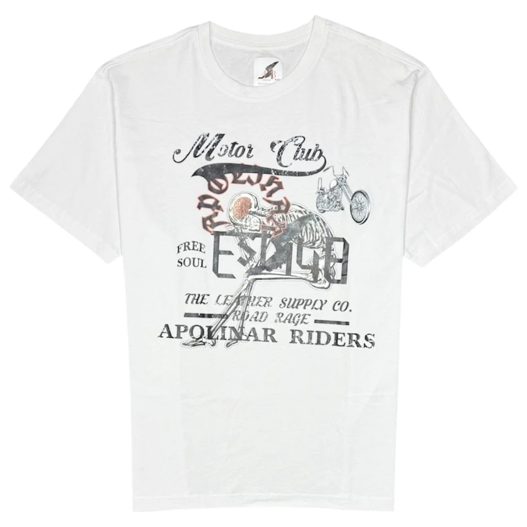 Apolinar Motor Club Tee (White) RMC-035