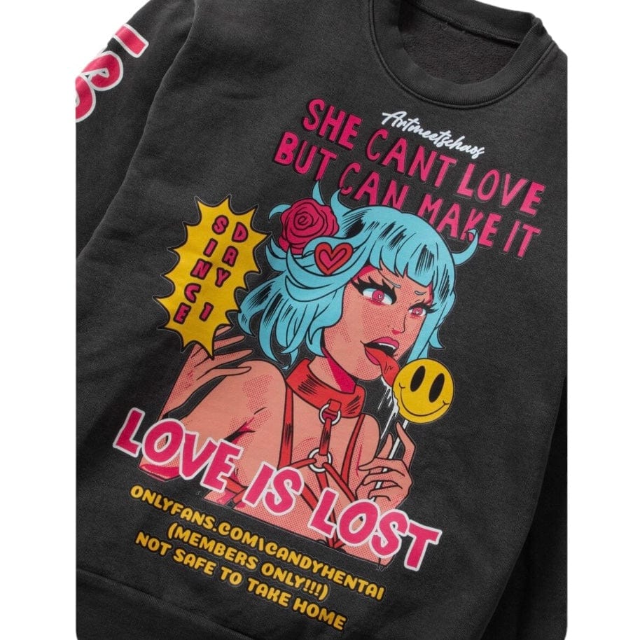 ArtMeetsChaos Chaotic Vice Crewneck (Dark Shadow) AMC084C - Image 3