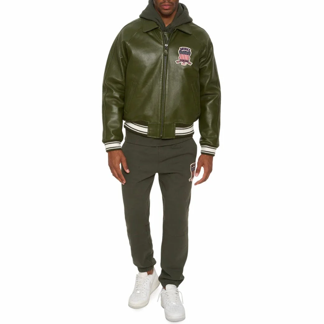 Avirex Icon Jacket (Olive) AVF23IO20 - Image 7
