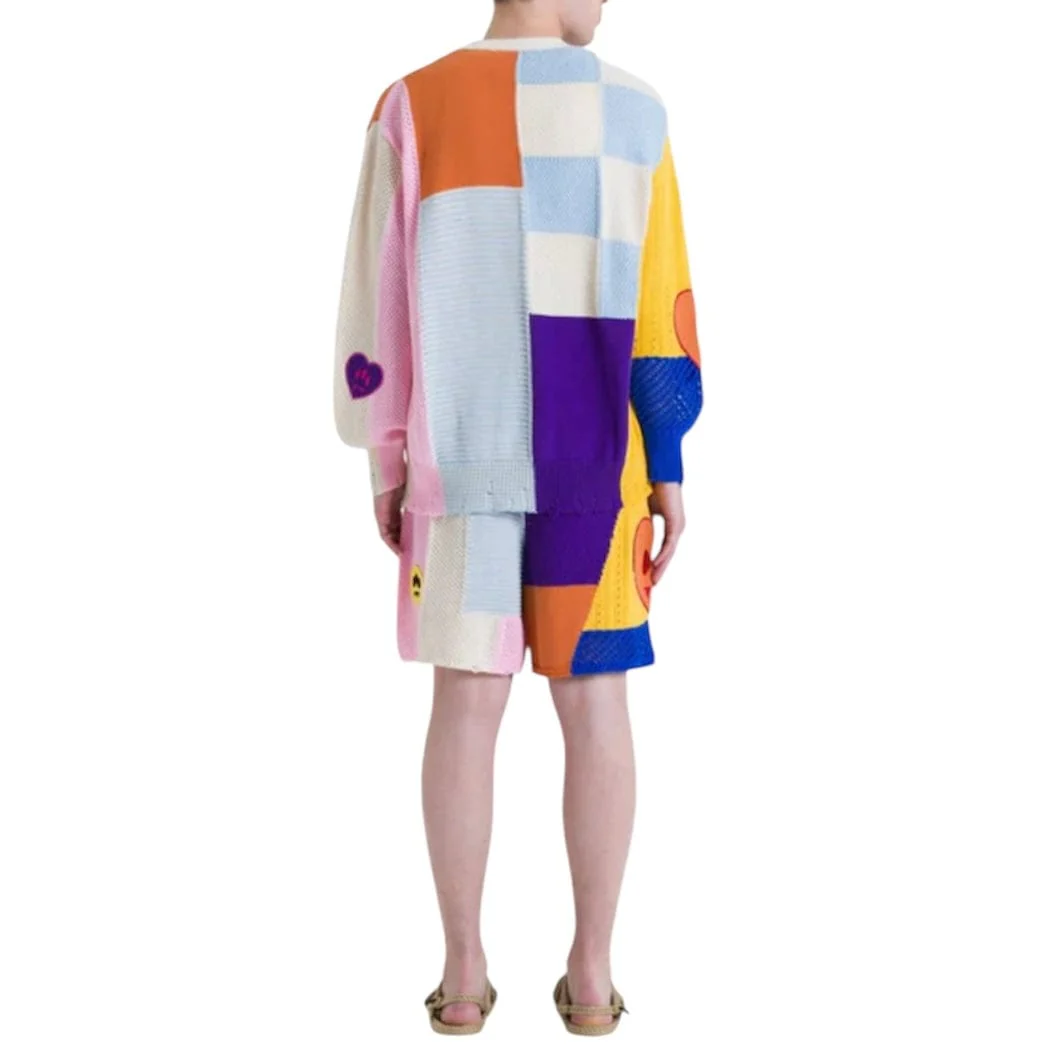 Barrow Con Patch Unsiex Cardigan (Multicolor) S5BWUACA078 - Image 4