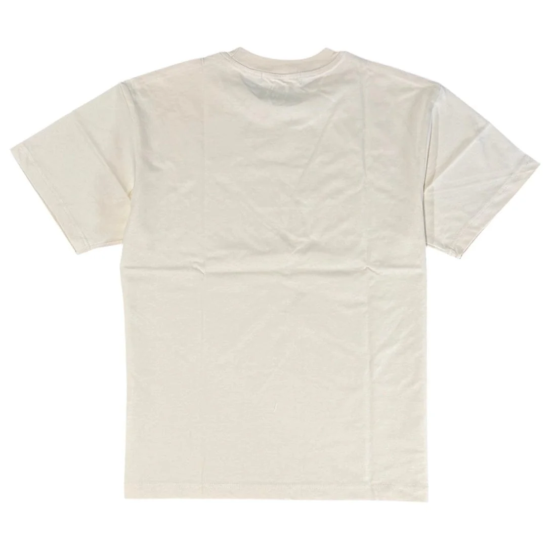 Bemburi Sitting Angel Short Sleeve Rhinestone Tee (Cream) - Image 3