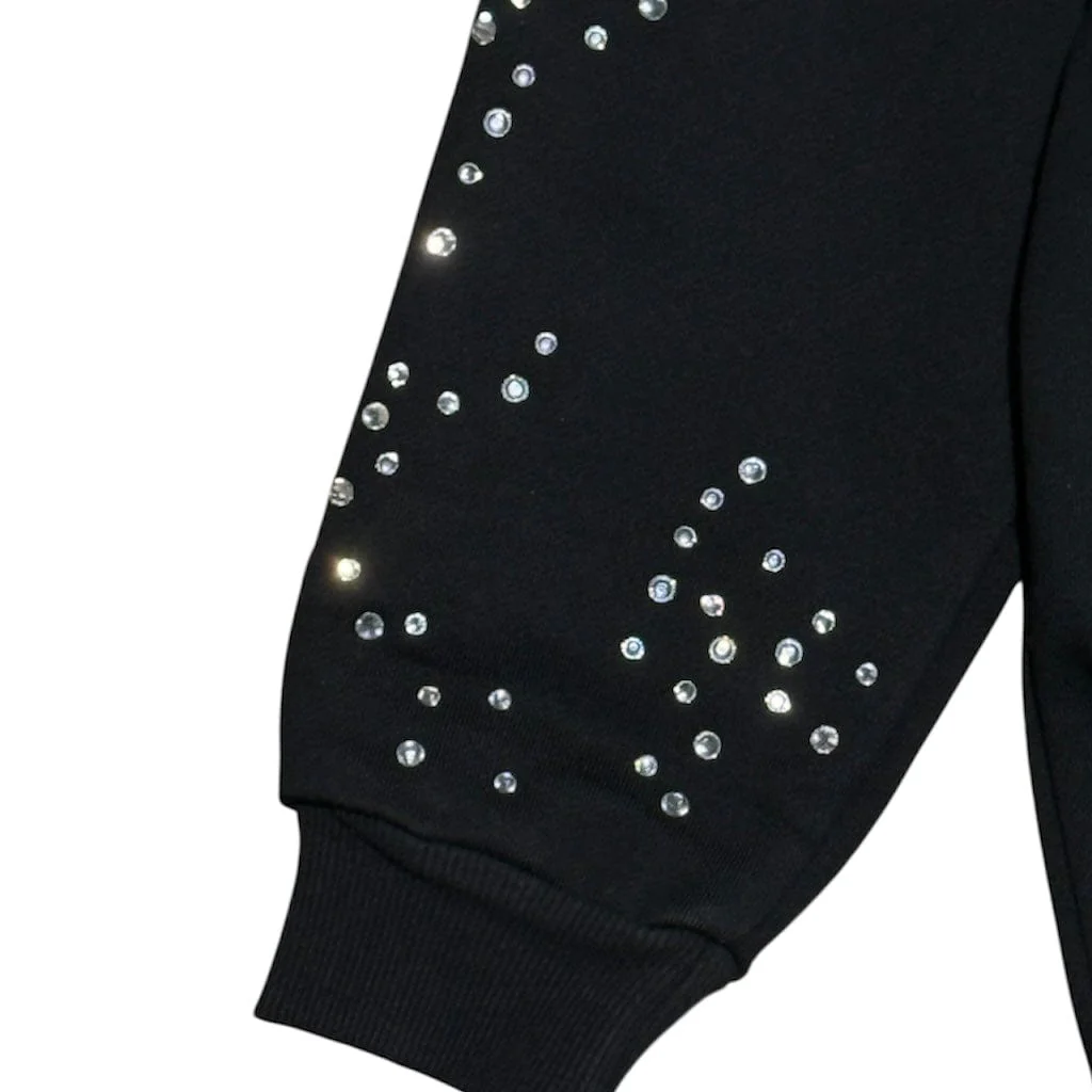 Bemburi Spider Web Stoned Hoodie (Black) - Image 2