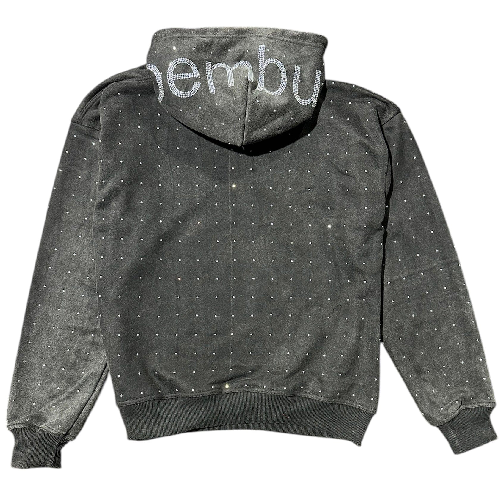 Bemburi Worldwide Stoned Hoodie (Black Wash) - Image 2