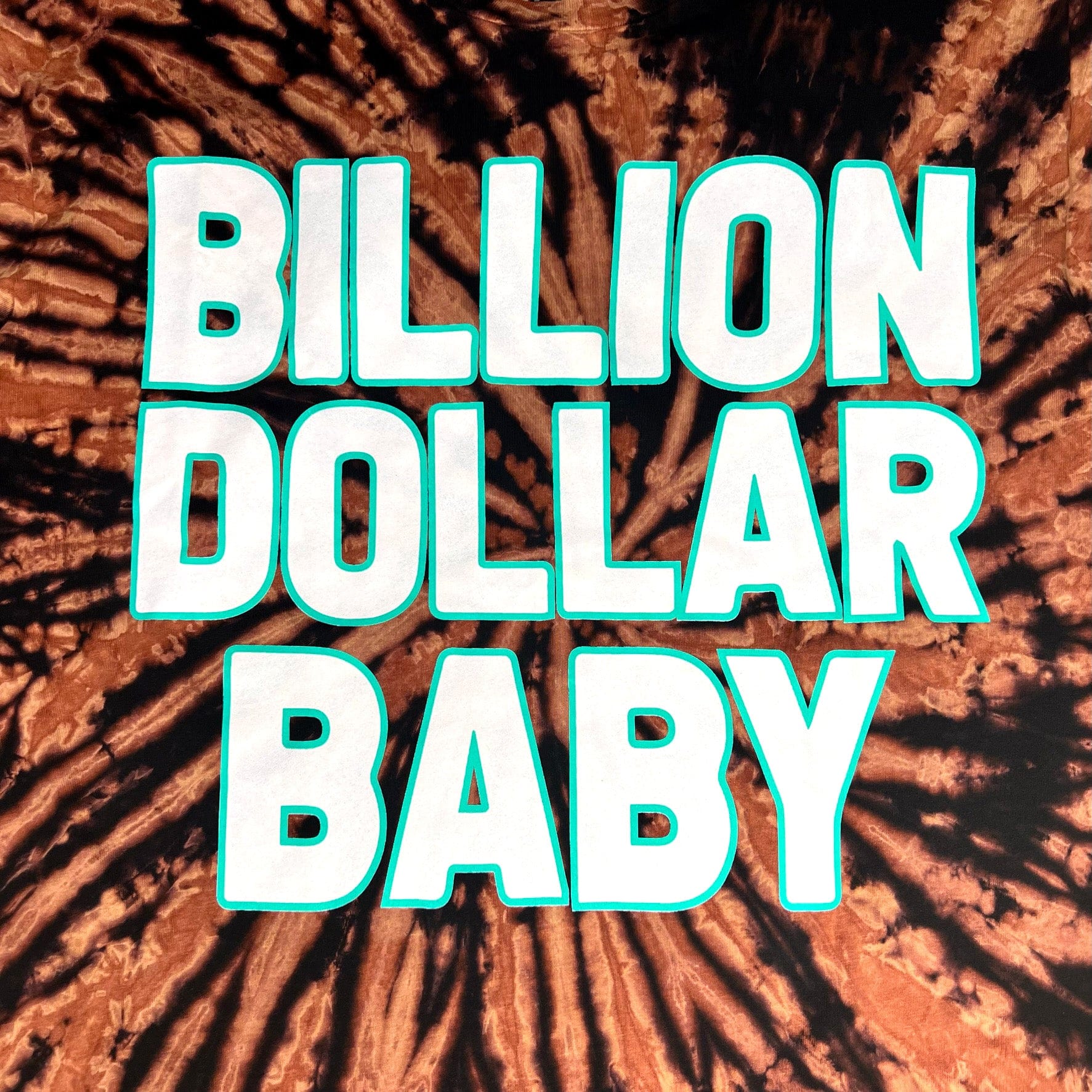 Billion Dollar Baby Logo Tie Dye T Shirt (Black) M - Image 2