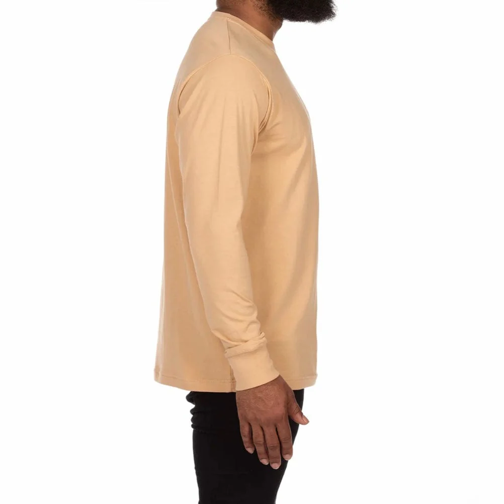 Billionaire Boys Club BB Arch LS Tee (Latte) 831-8200 - Image 2