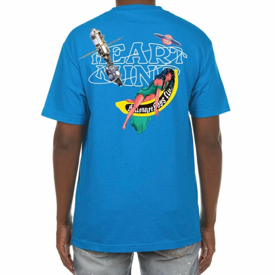 Billionaire Boys Club BB Astro SS Tee (Brilliant Blue) 841-4206 - Image 2