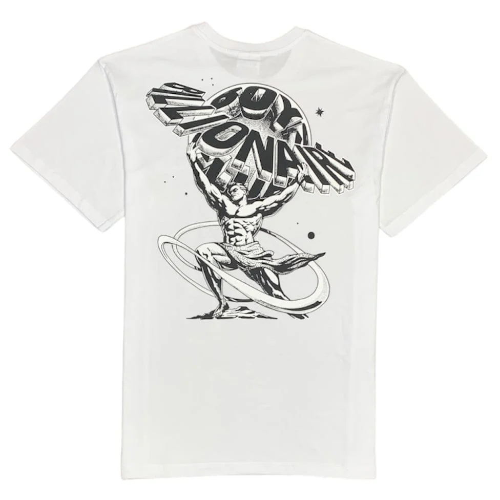 Billionaire Boys Club BB Atlas SS Tee (White) 841-6214 - Image 2