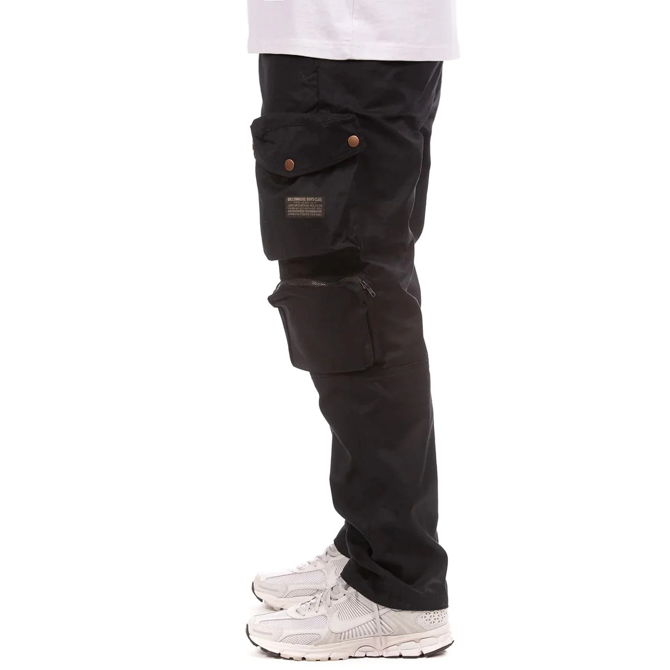 Billionaire Boys Club BB Barracks Cargo Pants (Black) 851-6108 - Image 3