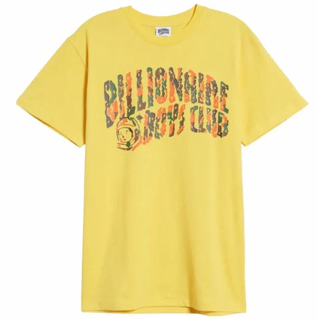 Billionaire Boys Club BB Camo Arch SS Tee (Habanero Gold) 821-5214 - Image 5