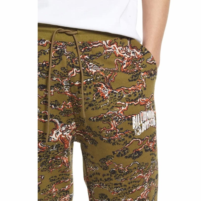 Billionaire Boys Club BB Camo Sweatpants (Olive Drab) 821-1101 - Image 5