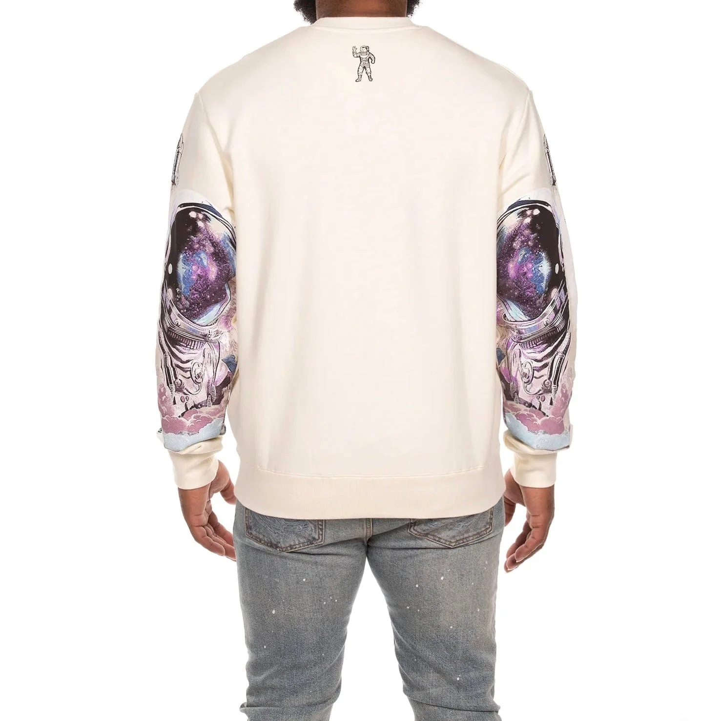 Billionaire Boys Club BB Destination Sweatshirt (Winter White) 851-7308 - Image 2