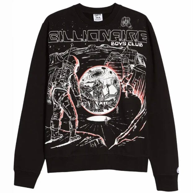 Billionaire Boys Club BB Discovery Crewneck (Black) 821-9301 - Image 5