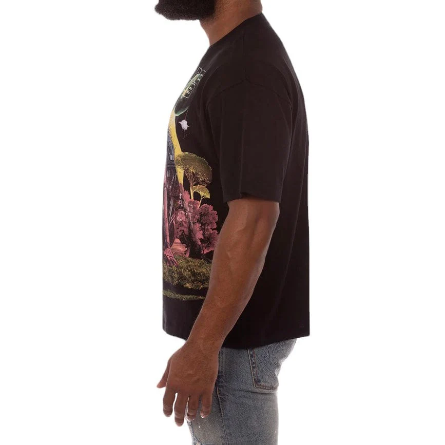 Billionaire Boys Club BB Dreams SS Cropped Fit Knit (Black) 851-1307 - Image 3