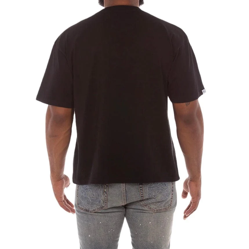 Billionaire Boys Club BB Dreams SS Cropped Fit Knit (Black) 851-1307 - Image 4