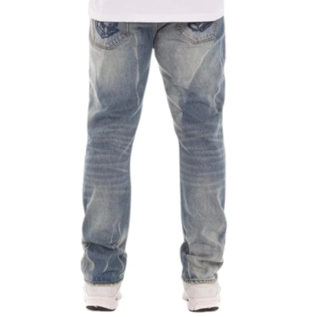 Billionaire Boys Club BB Dune Jeans-Heart Fit (Blue Dune) 851-2100 - Image 4