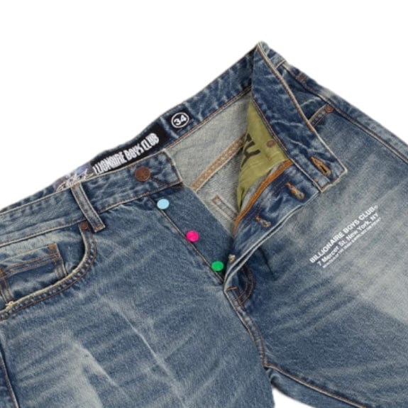 Billionaire Boys Club BB Dune Jeans-Heart Fit (Blue Dune) 851-2100 - Image 5