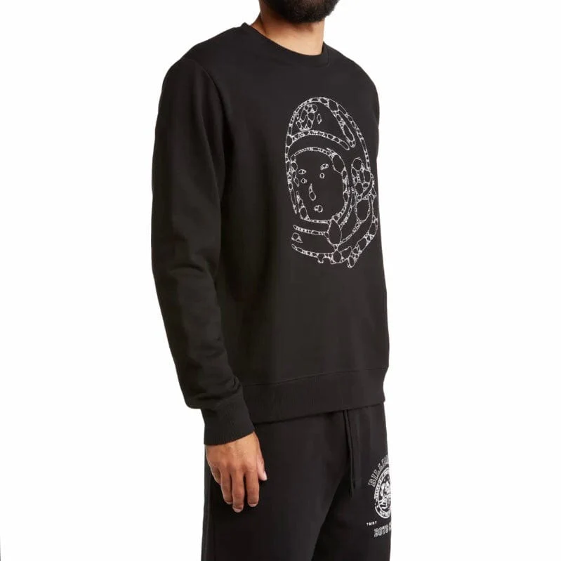 Billionaire Boys Club BB Flagstone Helmet Sweatshirt (Black) 821-7306 - Image 2