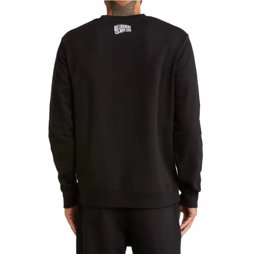 Billionaire Boys Club BB Flagstone Helmet Sweatshirt (Black) 821-7306 - Image 3