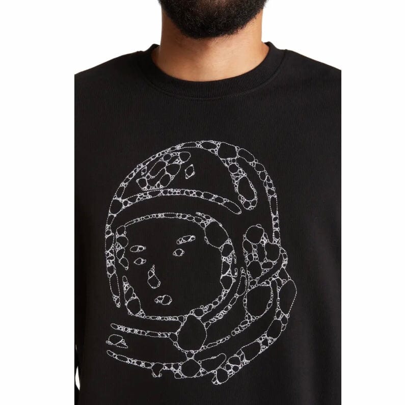 Billionaire Boys Club BB Flagstone Helmet Sweatshirt (Black) 821-7306 - Image 4