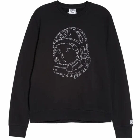 Billionaire Boys Club BB Flagstone Helmet Sweatshirt (Black) 821-7306 - Image 5