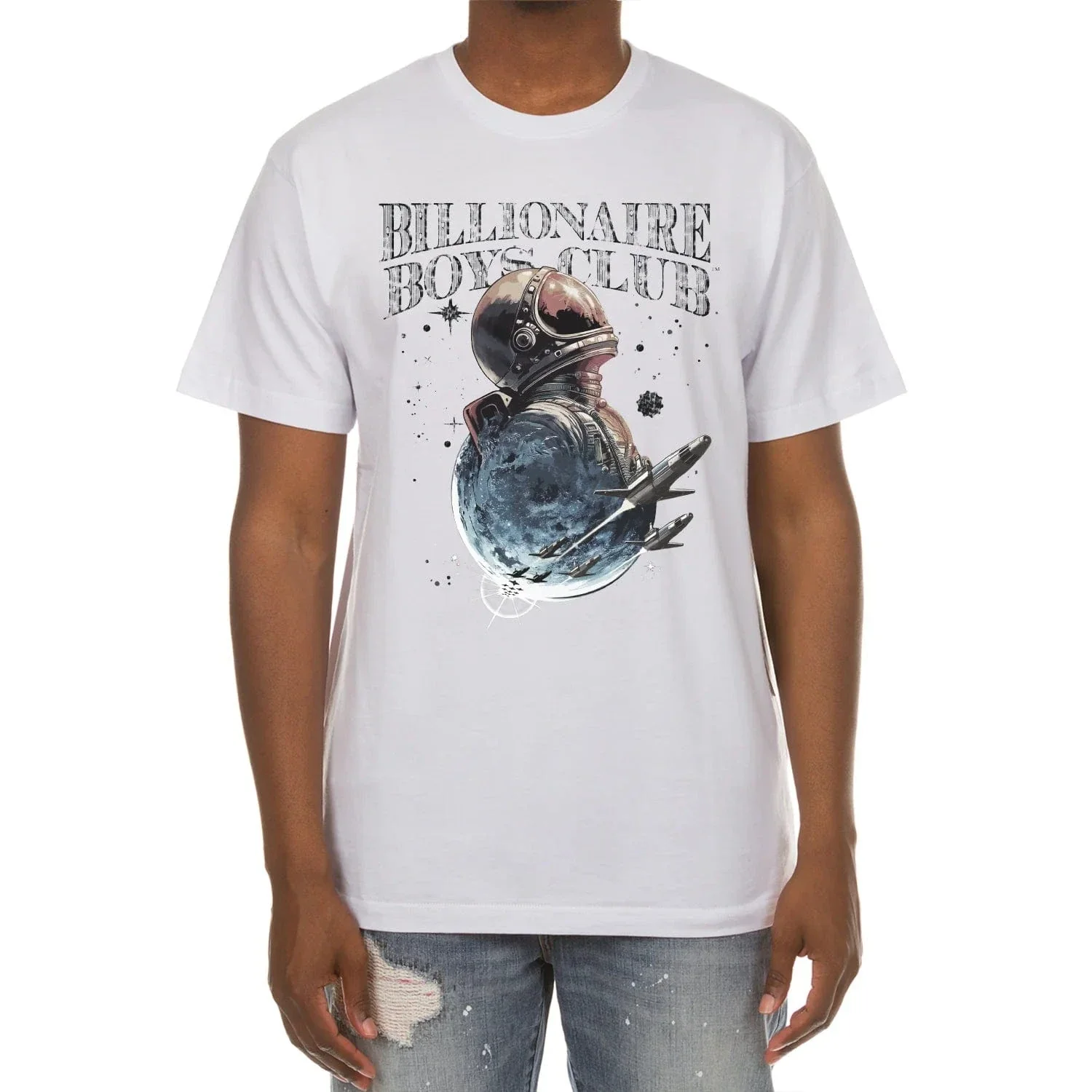 Billionaire Boys Club BB Flight SS Tee (White) 851-4208