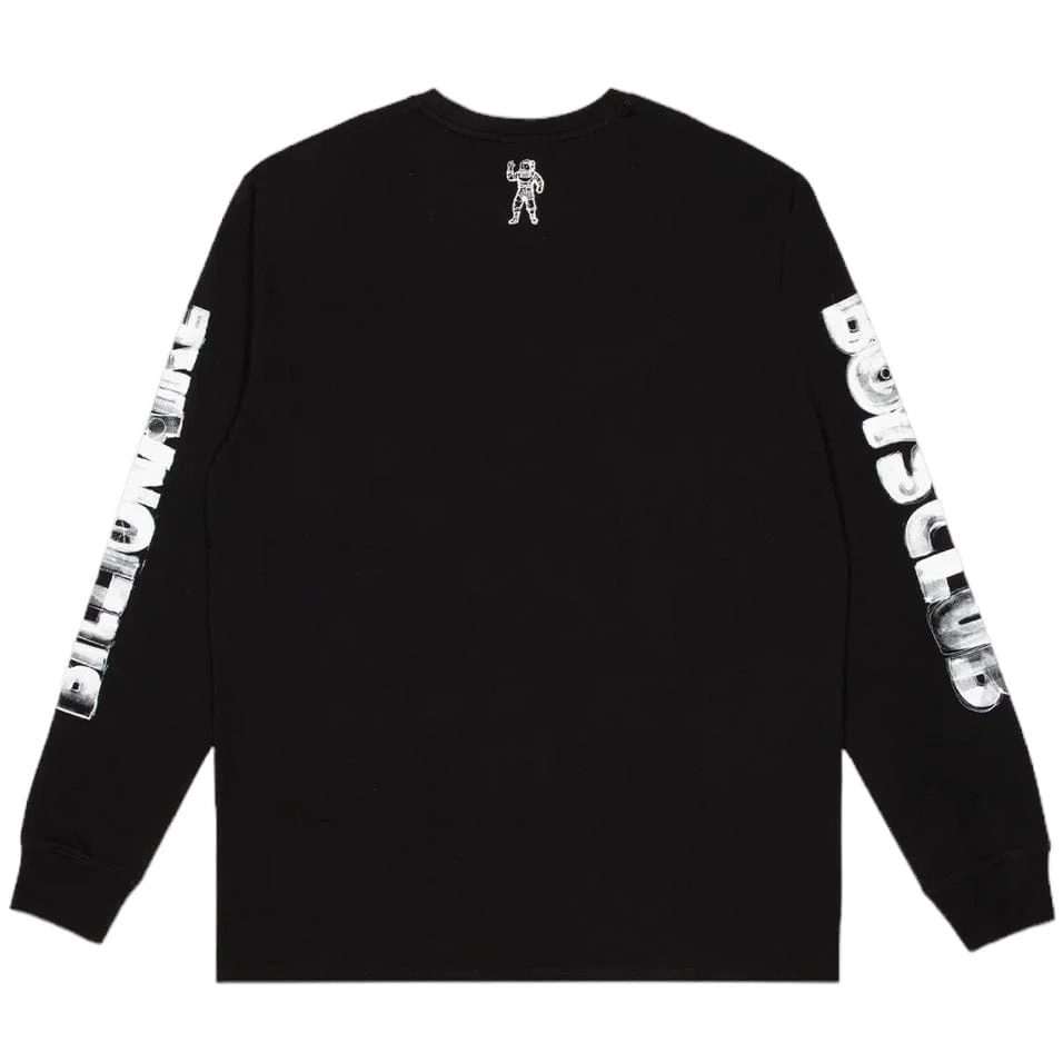 Billionaire Boys Club BB Gouache Helmet LS Tee (Black) 831-9205 - Image 3