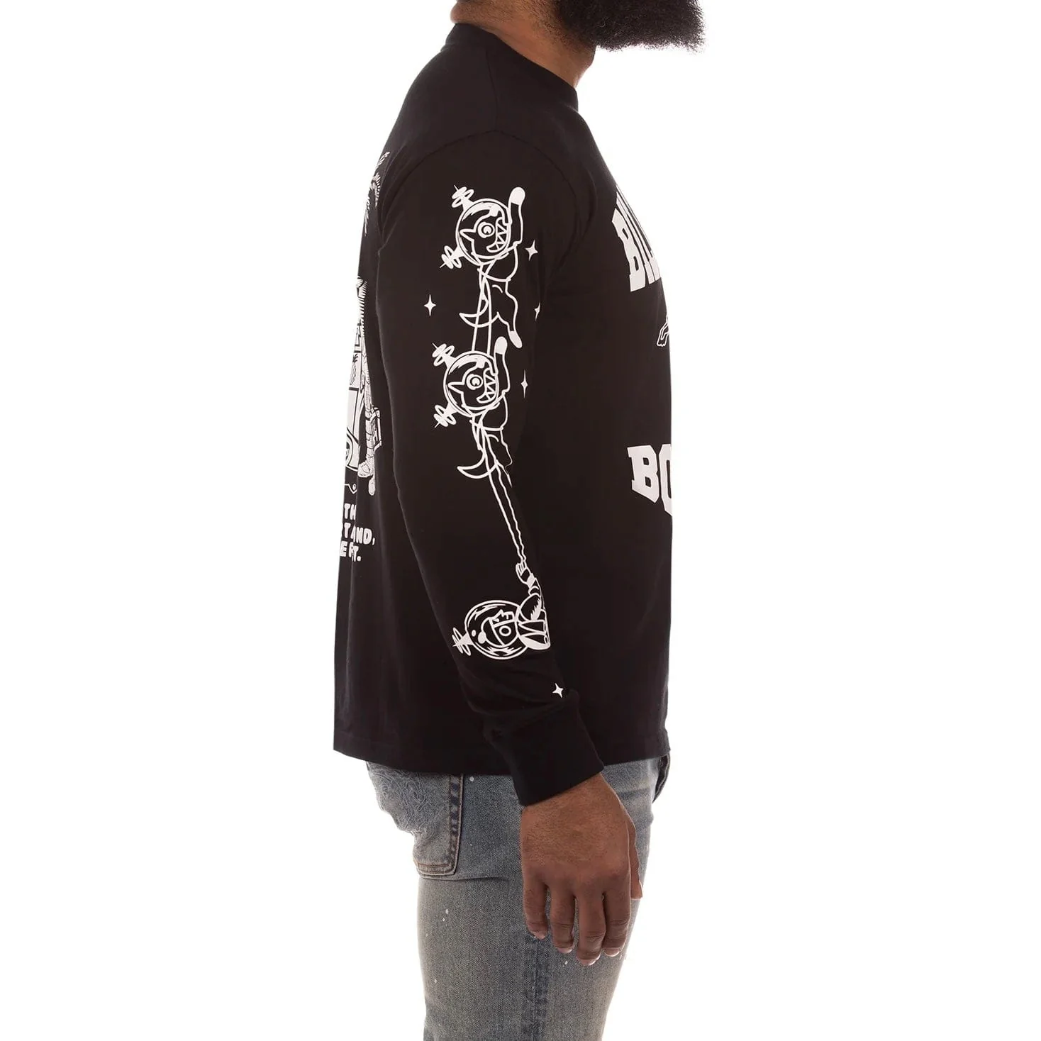 Billionaire Boys Club BB Gravity LS Knit (Black) 851-7309 - Image 2
