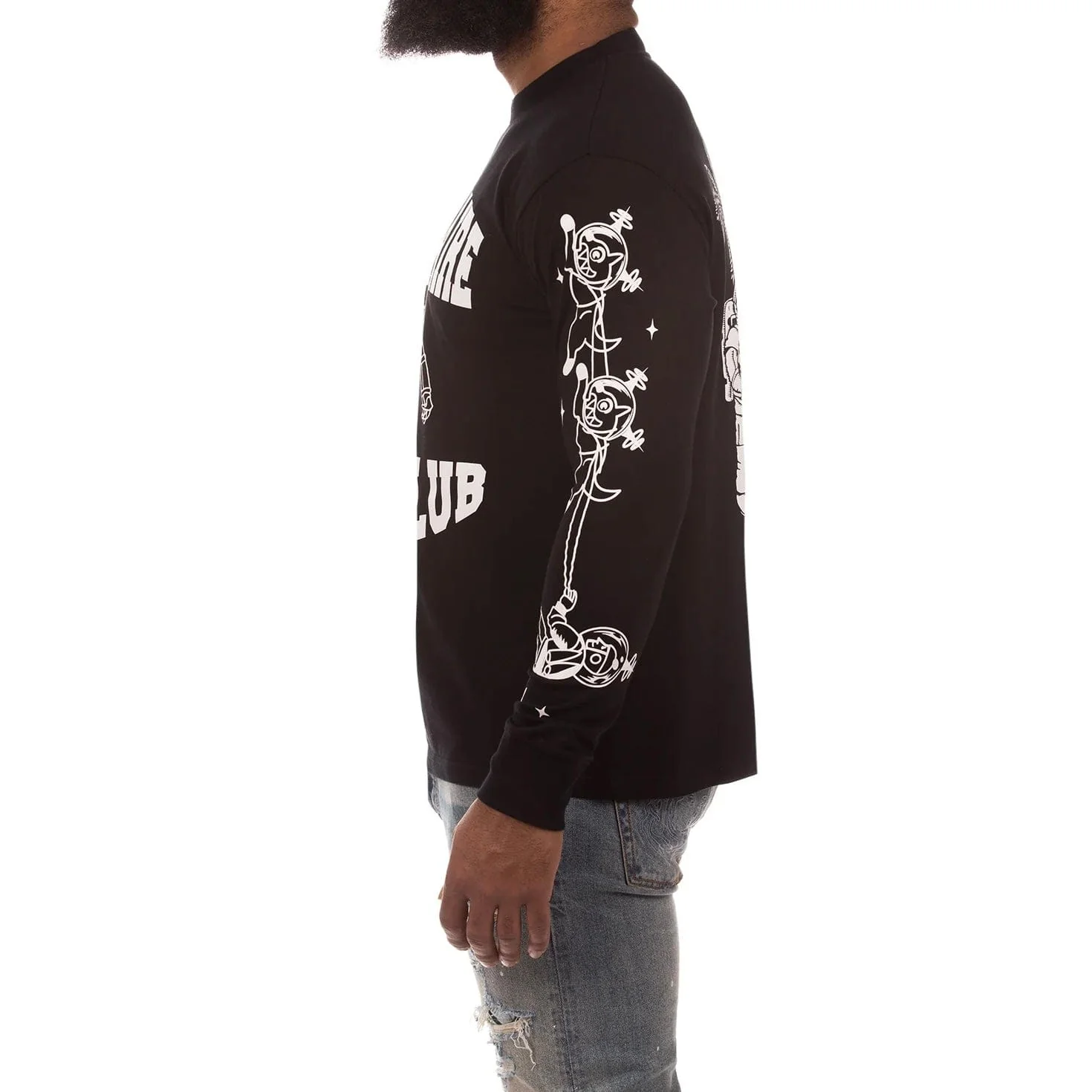 Billionaire Boys Club BB Gravity LS Knit (Black) 851-7309 - Image 3