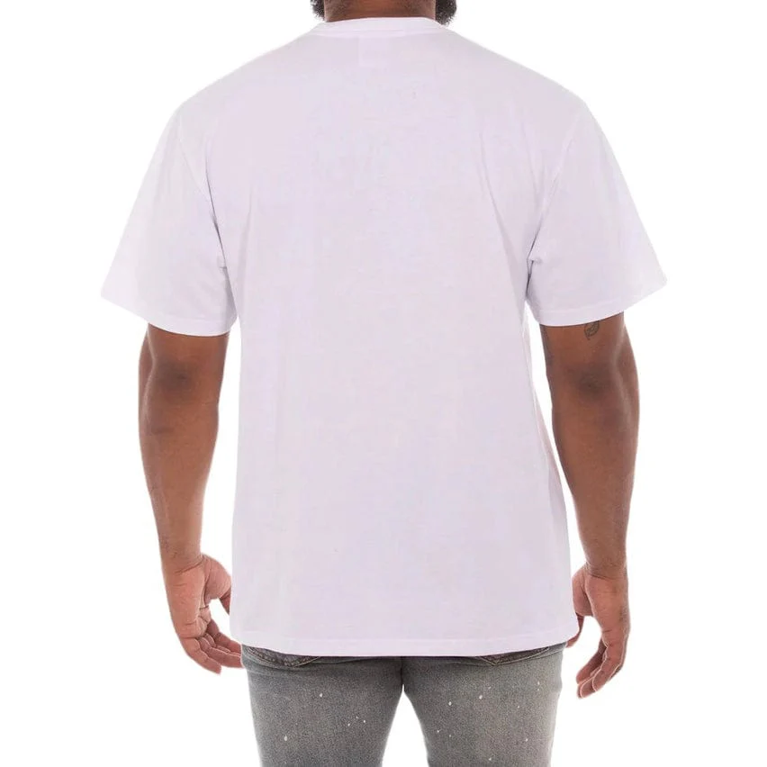 Billionaire Boys Club BB Gray Horizon SS Oversized Fit Knit (White) 851-1316 - Image 4