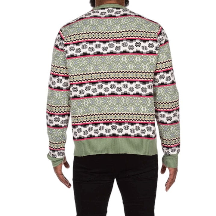 Billionaire Boys Club BB Greetings Sweater (Whisper White) 831-8500 - Image 4